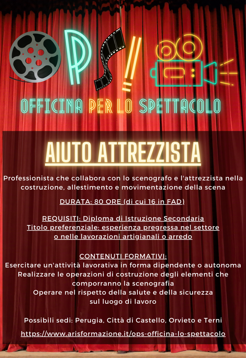 Aiuto Attrezzista locandina