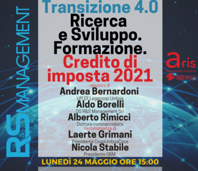 TRANSIZIONE 4.0 FORMAZIONE E RES