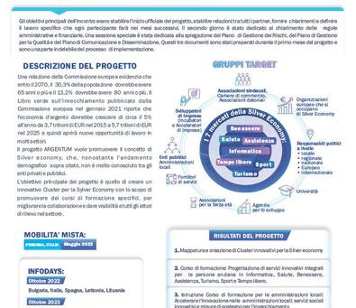 ARGENTUM - PROGETTO ERASMUS+ KA2 - al via le Newsletter