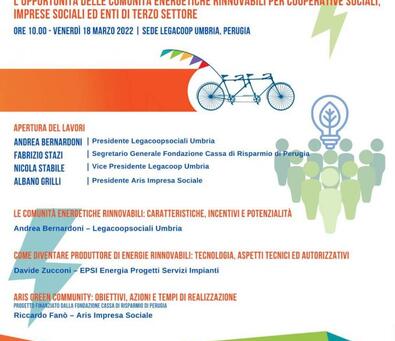 COMUNITÀ ENERGETICHE RINNOVABILI
